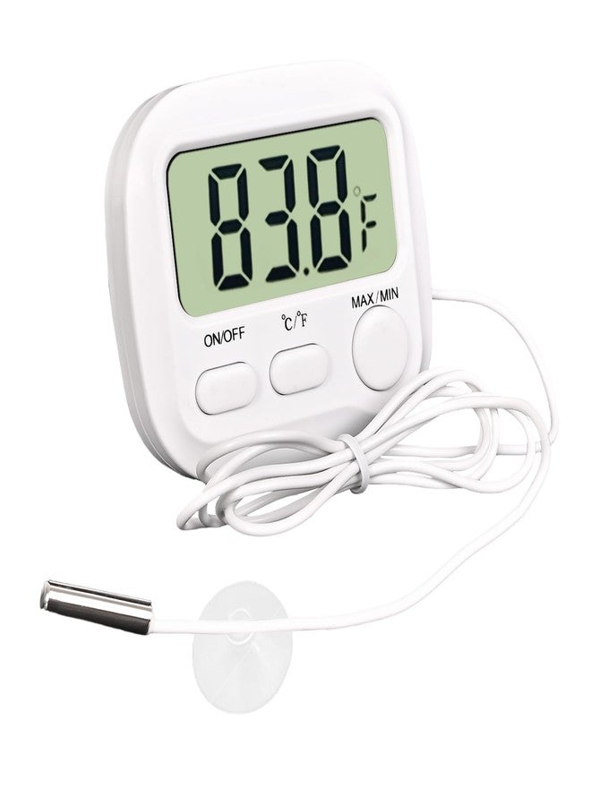 PAULTEMP Digital Aquarium Water Thermometer with Large LCD Screen, Measurement Range -58℉ to 572℉, Display ±1℉/±0.5℃, Fish Tank Decoration Accessories, Idea for Reptile, Aquatic, Tub, Refrigerator and Freezer - Image 1
